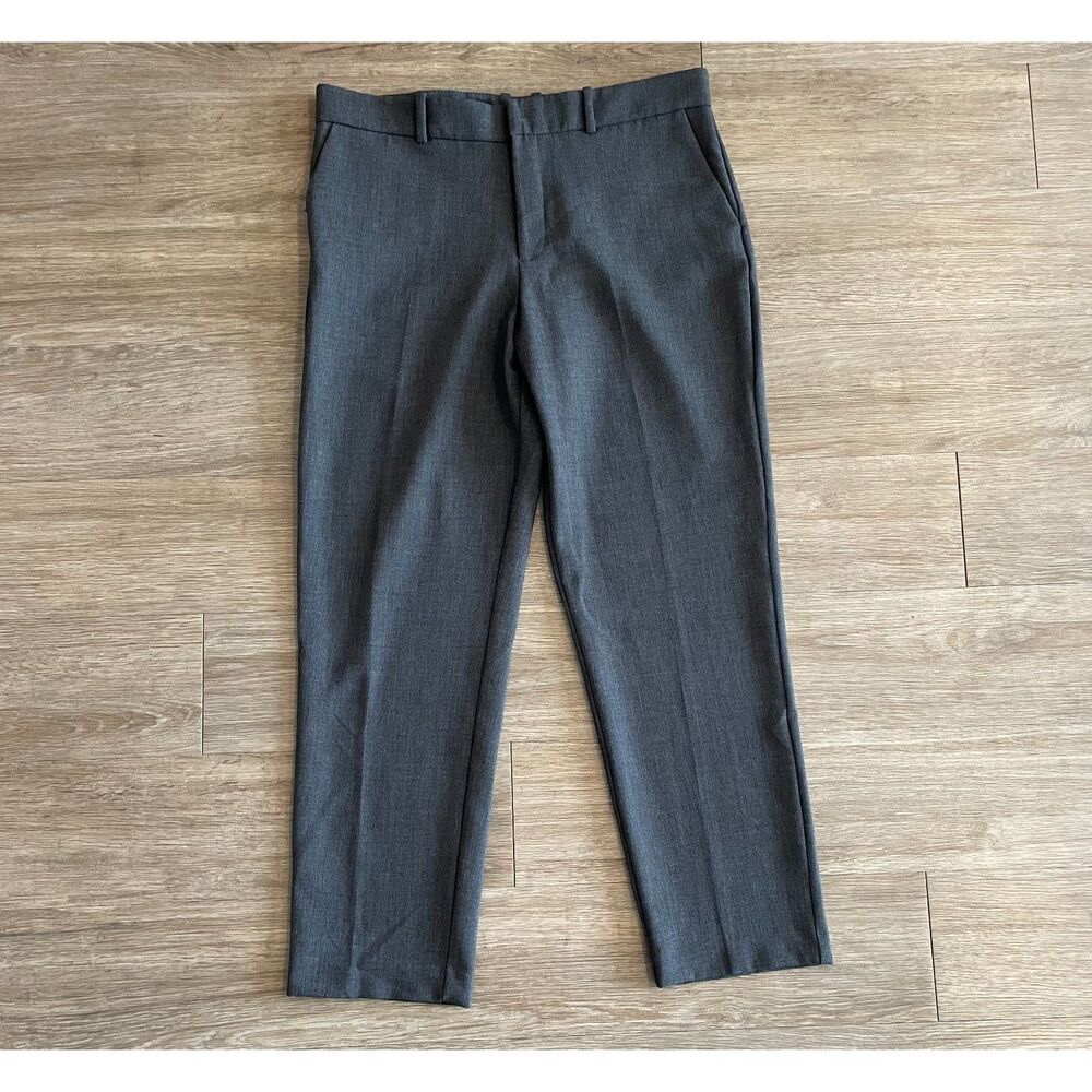 MANGO Dark Grey Dress Pants size 10
